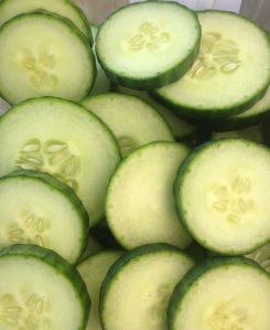 Cucumbers can help relieve bad breath! Press them to the roof of your mouth for instant refreshing breath.